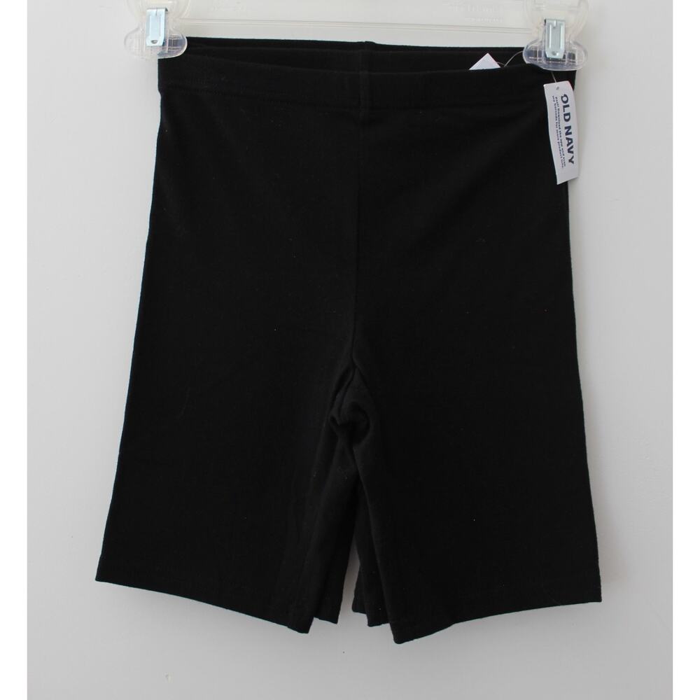 Old Navy Girls Long Jersey Biker Shorts 3 Pack Black Size M NWT